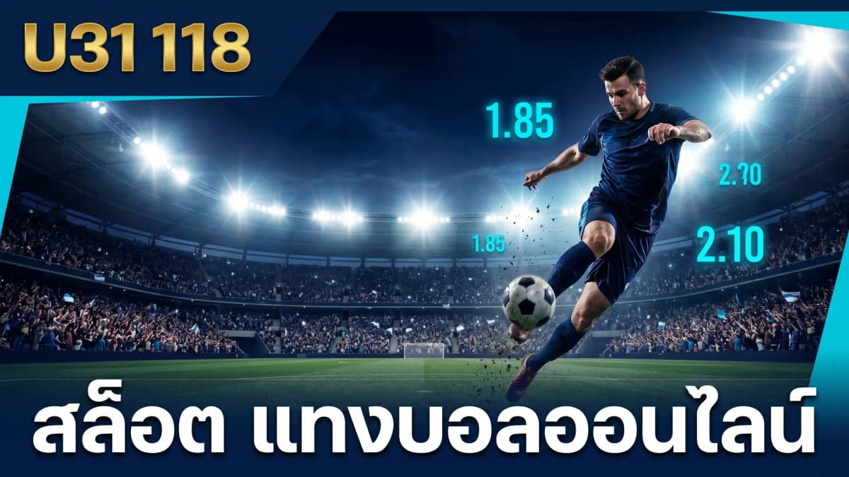 เทคนิคแทงบอลออนไลน์สำหรับมือใหม่ U31 118 ปี 2026
