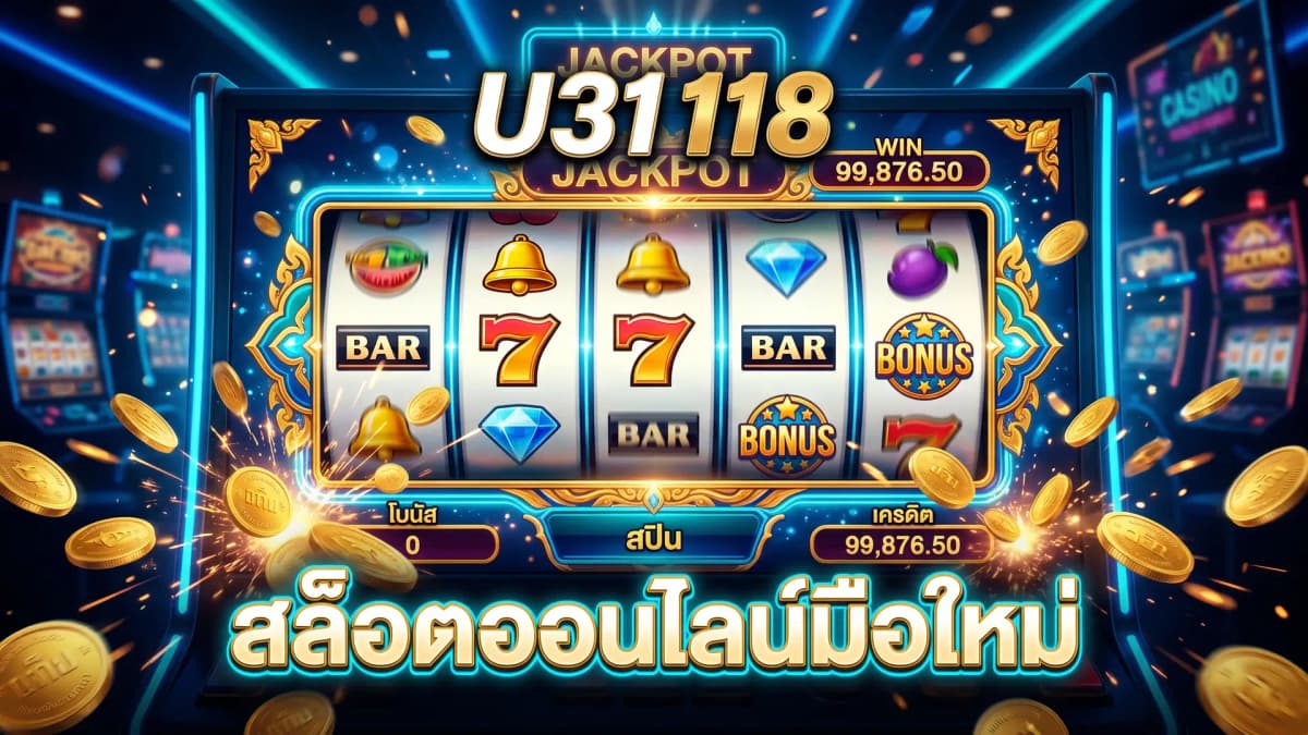 วิธีเล่นสล็อตออนไลน์ U31 118 สำหรับมือใหม่ 2026